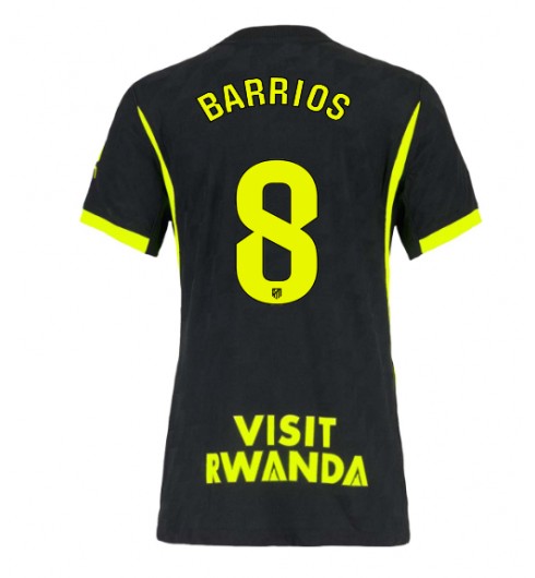 Atletico Madrid Pablo Barrios #8 Bortedrakt Dame 2026-27 Korte ermer Atletico Madrid Pablo Barrios #8 Bortedrakt Dame 2026-27 Korte ermer